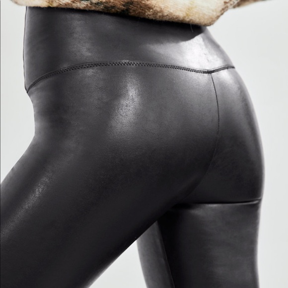 Wilfred Free Daria Vegan Leather Pants-Black - Picture 3 of 9